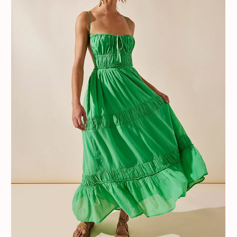 Free People “Taking Sides” maxi dress